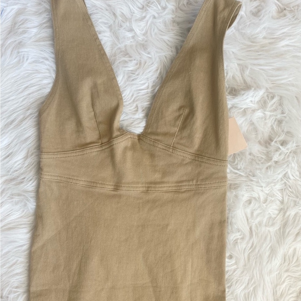 Mink pink denim dress - Picture 9 of 12